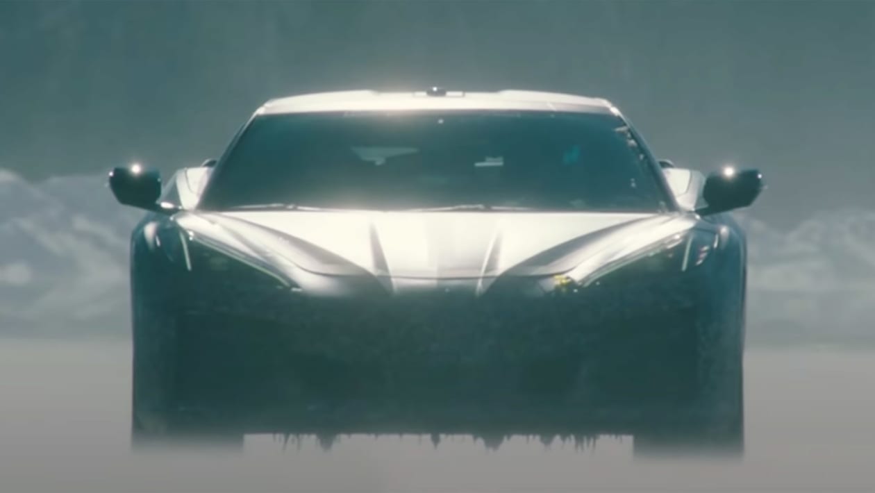2023 Chevrolet Corvette C8 hybrid teased all electric variant to